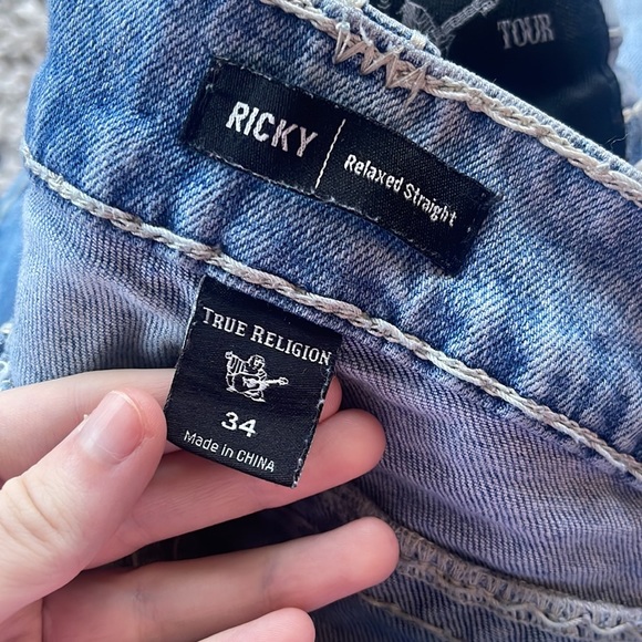 True religion relax straight jeans - Picture 3 of 4